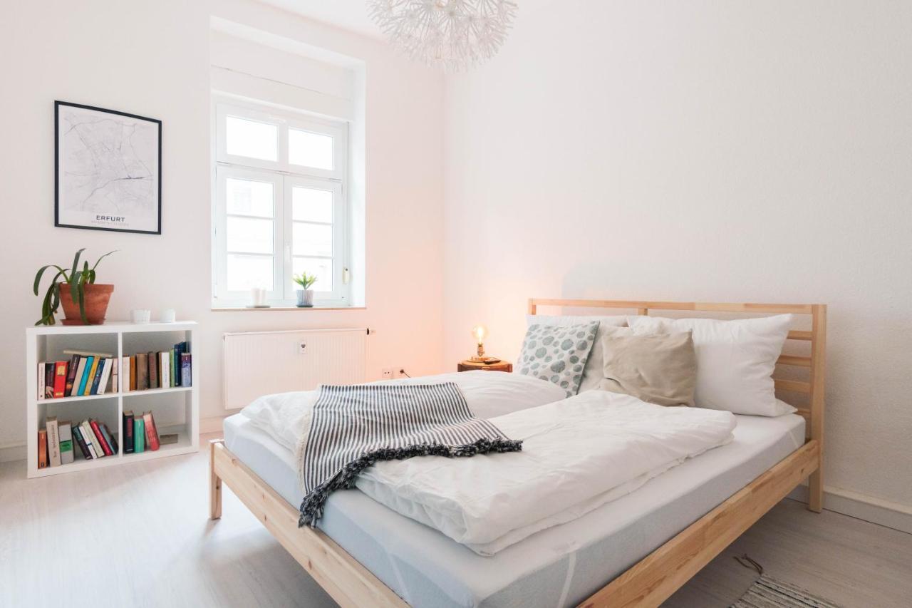 Gemutliche 45M² Wohnung Mit Netflix & Disney+ Erfurt Dış mekan fotoğraf